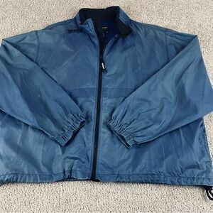 Eddie Bauer Jacket Mens 2XL EBTek Ripstop Hood Pocket Wind Resist E118